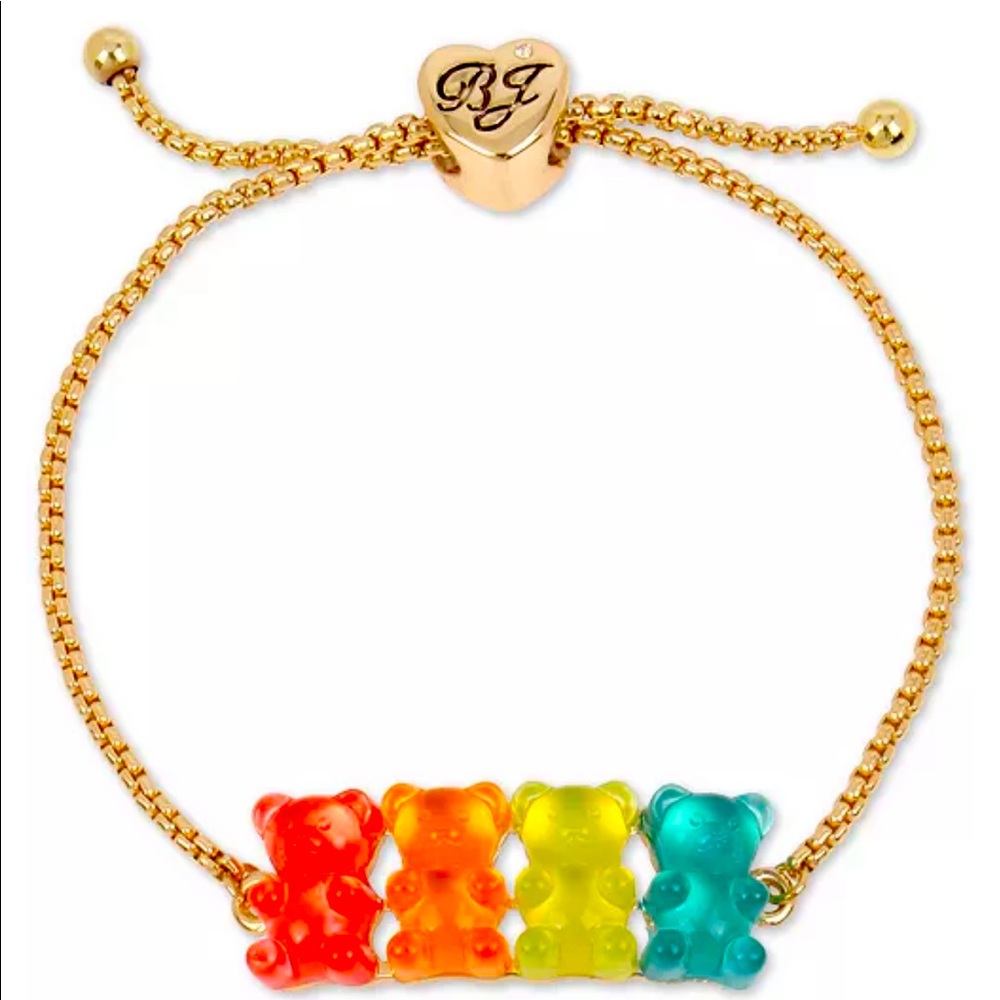 Betsey Johnson Gummy Bear slider bracelet